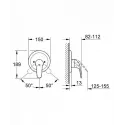 Смеситель GROHE Euroeco 19378000