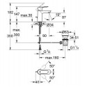 Смеситель GROHE BauEdge 23328000