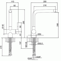 Смеситель SMEG mf22-cr
