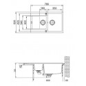 Мойка FRANKE 114.0198.272 mrg 651-78 3 оникс, оборачиваемая