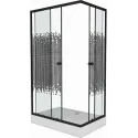 Душевой уголок NIAGARA NG-0180-14Q BLACK