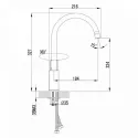 Смеситель LEMARK Grace LM1505C хром