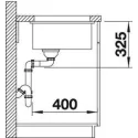 Кухонная мойка BLANCO 516035 subline 375-u керамика белоснежный