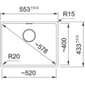 Кухонная мойка FRANKE MRG 210-110-52 белый (135.0665.789)