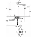Смеситель GROHE Eurostyle 23570LS3 белый