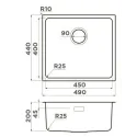 Кухонная мойка OMOIKIRI Tadzava 49-U/I-LG (4993263)