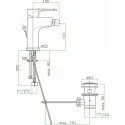 Смеситель FIORE KYMA-SKY 78CR6530