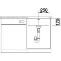 Кухонная мойка BLANCO supra 500-u (518205)