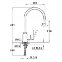 Смеситель для мойки TEKA sp 995 vanilia (art.55995021VC)