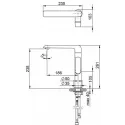 Смеситель RAVAK Flat FL 016.00 X070125