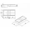 Мойка SMEG LSX102CT