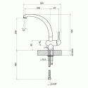 Смеситель SMEG mf8a2