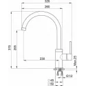 Смеситель WEISSGAUFF WG 21250