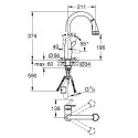 Смеситель Grohe Parkfield 30215DC1
