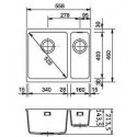 Мойка Franke KBG160подстолешницу,-автомат,сахара (125.0023.800)