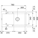 Кухонная мойка FRANKE MRG 611-78 чёрный (114.0157.493)