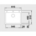 Мойка BLANCO 521679 BLANCO PLEON 6 темная скала