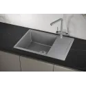 Кухонная мойка GRANULA ES-7003 алюминиум