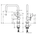 Смеситель HANSGROHE Talis M54 72806000 хром