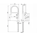 Смеситель SMEG MDF50BL