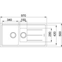 Мойка FRANKE 114.0313.262 bfg 651 миндаль