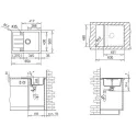 Кухонная мойка TEKA astral 45b tg (88912)