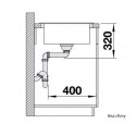 Мойка BLANCO ELON XL 6S SILGRANIT жасмин (524839)