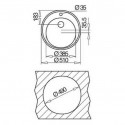 Кухонная мойка TEKA Centroval 510 MCTXT