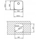 Мойка TEKA be 400.400.200 plus polished (10125152)