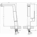 Смеситель RUSH Thira TR3635-23