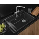 Кухонная мойка GRANULA 7308R шварц