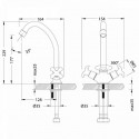 Смеситель LEMARK Flora LM0104C