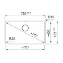 Кухонная мойка FRANKE MRG 210-110-72 оникс (135.0665.726)