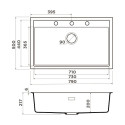 Кухонная мойка OMOIKIRI Sintesi 79-WG (4997138)