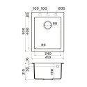 Кухонная мойка OMOIKIRI Bosen 41-ES (4997205)