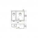 Кухонная мойка OMOIKIRI Taki 58-2-U/IF IN-R (4993767)