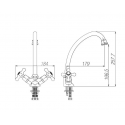 Смеситель PAULMARK Hamburg Ha221002