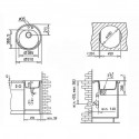 Кухонная мойка TEKA CENTROVAL RB 1B TOPASBEIGE (40143211)