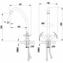 Смеситель LEMARK Partner LM6544C