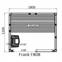 Финская сауна FRANK F808 ЛИПА