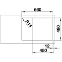 Мойка BLANCO Zia 45S Compact черный (526009)