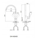 Смеситель D&K Berlin DA1432420