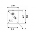 Кухонная мойка FRANKE BXX 210/110-34 нержавеющая сталь (127.0369.056)