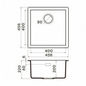 Кухонная мойка OMOIKIRI Yamakawa 45Т Integra-WH (4997255)