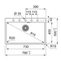 Кухонная мойка FRANKE MRG 610-73 белый (114.0661.706)