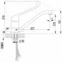 Смеситель LEMARK Project LM4604C хром