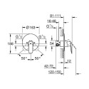Смеситель GROHE Eurosmart cosmopolitan 32880000