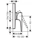 Смеситель HANSGROHE Metropol 32565000 хром