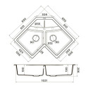 Кухонная мойка OMOIKIRI Sumi 83C-PL (4993860)