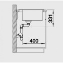 Кухонная мойка BLANCO PLEON 6 521688 кофе